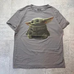 O-983 ムービー Star Wars Mandalorian スターウォーズ ベビーヨーダ グラフィックプリントTシャツ サイズM