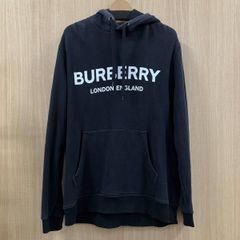 BURBERRY バーバリー プルオーバーパーカー ブラック 現行タグ - メルカリ