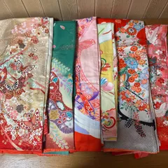 七五三　7歳着物　まとめて6枚　まとめ売り❣️