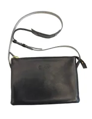 ガンゾ GANZO レザーサコッシュ 黒 バッグ メンズバッグ ショルダーバッグ・メッセンジャーバッグ ブラック 101bag-243のサムネイル