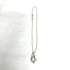 ガルニネックレス クロックケリービッグロゴシルバー 10周年限定品