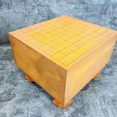 未使用品！ 囲碁盤 厚み18cm 6寸 木製/検索 囲碁 将棋 欅 本榧 新榧