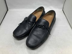 美品】TOD'S トッズ ドライビングシューズ ネイビー レザー 27.0cm