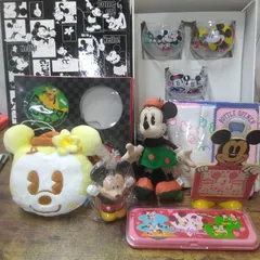 グッズ  ディズニー  ミッキーとミニーのグッズ、アソートセット  TDSのものもあり  長期保管品  割れもの注意  U786