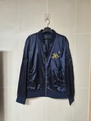 KOLONSPORT コーロンスポーツ メンズ ネイビー 花 刺繍 ブルゾン ジャケット 105