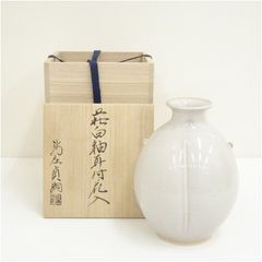 小石原焼　太田熊雄　扁壺　花瓶　民藝　民芸 小石原焼 太田熊雄 扁壺 花瓶 民藝 民芸 - メルカリ