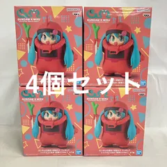未開封 ガンダム45周年×初音ミク シャアザクぐるみ 初音ミクver. フィギュア 4個セット SF4063 c107
