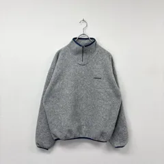 90s Vintage mont-bell ヴィンテージ モンベル ハーフジップ フリース プルオーバー POLARTEC ポーラテック グレー 系 サイズ M 803-0020のサムネイル