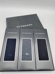 【未使用】BURBERRY　バーバリー　メンズソックス　25〜26㎝　新生活　ブランドソックス　会社員