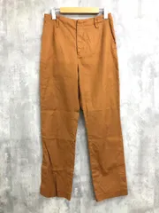 COMME CA ISM コムサイズム 麻混 サイド ベンツ パンツ size9/ブラウン系 ■◇ レディース