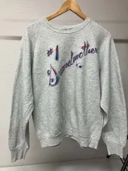 FRUIT OF THE LOOM フロントプリント スウェット グレー L US古着