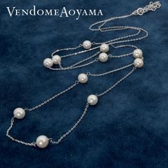 正規レア ヴァンドームブティック スノーフレークL チェーンネックレス 