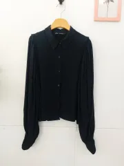 ザラ フリルディデール バルーンスリーブ ブラウス 55