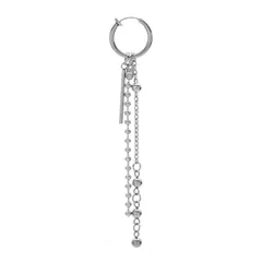 BTSスタイル ピアス イヤリング ジミン着用モデル ロングチェーン フープ Ring (イヤリング) [イヤリング]