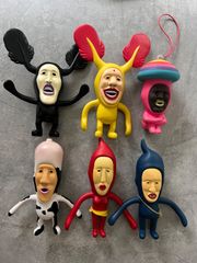 限定激レア 骨付き着せ替えぬいぐるみ 20cm カカシ オビト 2点セット