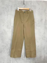 ZARA ザラ ハイウエスト ロールアップ パンツ sizeXS/ベージュ ■■ レディース