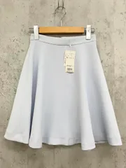 新品 PROPORTION BODY DRESSING プロポーション ボディドレッシング ミニ フレア スカート size1/水色 ■◇ レディース