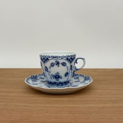 約100年前の美品 フルレース】オールドコペン カップ＆ソーサー - メルカリ