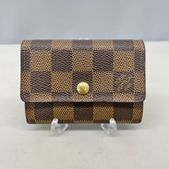 ルイヴィトン ダミエ コインケース ポルトモネプラ エベヌ - メルカリ