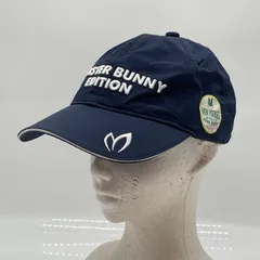KO3977□MASTER BUNNY EDITION ナイロン メッシュ キャップ ネイビー ゴルフ