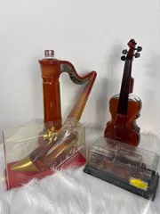 サントリーウイスキー　SUNTORY WHISKY 楽器ボトル・シンデレラ ドリームブランデー&クラシックリムジンブランデーのサムネイル