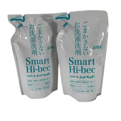 Smart Hi-bec スマートハイベック ごまかさないお洗濯洗剤 詰め替え用 450ｇ×2本セットのサムネイル