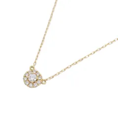 AHKAH アーカー プリンシパル ネックレス K18YG/ダイヤモンド0.06ct【いおき質店】