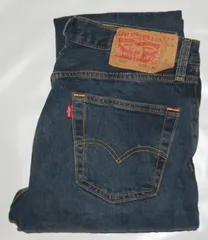 送料無料! USED Levis リーバイス 501 デニム インディゴ エジプト製 W30 　L-02