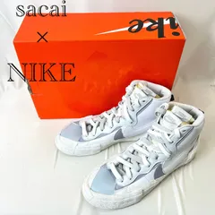 sacai ✕ NIKE BLAZER MID サカイ×ナイキ ブレーザーミッド BV0072-100 size:28cm 箱付き メンズ スニーカー 靴 _266068のサムネイル