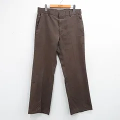 W34/古着 リーバイス Levis アクション スラックス パンツ メンズ 80年代 80s スタプレ 茶系【spe】 26mar07