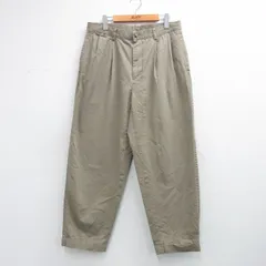 W34/古着 ノーティカ ブランド パンツ メンズ 90年代 90s ワンポイントロゴ コットン 濃ベージュ系 26mar07のサムネイル
