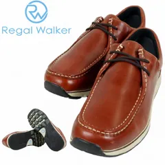 【S3775】【極美品】Regal Walker リーガルウォーカー ワラビー スニーカー レザーシューズ ウォーキングシューズ サイズ25㎝ 25EEE