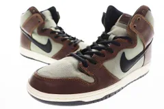ナイキ NIKE SB DUNK HIGH PRO BAROQUE BROWN 29cm BQ6826-201 ダンク ハイ プロ バロック ブラウン 【ブランド古着ベクトル】【中古】▲■260119