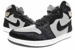 ナイキ NIKE WMNS AIR JORDAN 1 RETRO HIGH OG MEDIUM GREY 28.5cm DZ2523-001 AJ1 ウィメンズ エア ジョーダン レトロ ハイ ミディアムグレー 【ブランド古着ベクトル】【中古】▲■251020