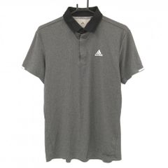 adidas ポロシャツ Ｌサイズ ダークグレー adidas ポロシャツ グレー メンズ Lサイズ - メルカリ
