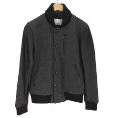 アーバンリサーチアイディー URBAN RESEARCH ID メルトンウール アームレザースタジャン メンズ JPN：S のサムネイル