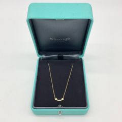 Tiffany & Co. ローズゴールド スマイルミニ ネックレス 箱 ケース