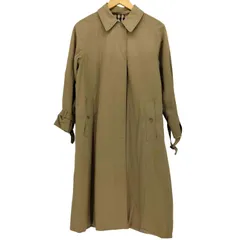 バーバリーズ BURBERRYS 裏地ノバチェック 比翼ステンカラーコート  レディース 表記無 