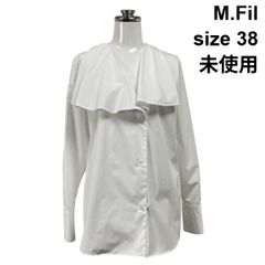 M•fil エムフィル☆半袖ポロシャツ プルオーバー コットン ミカコ 