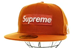 シュプリーム SUPREME 24SS MLB TEAMS BOX LOGO NEW ERA BURNT ORANGE 7 1/2 MLBチームズ ボックス ロゴ ニューエラ キャップ オレンジ 【ブランド古着ベクトル】【中古】☆AA★▲260215