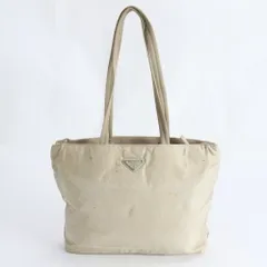 プラダ テスート ナイロン トライアングルロゴ トート バッグ 肩掛け ショルダー ハンド A4 レディース EBM DT9-8【中古】