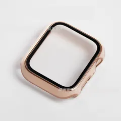 Apple Watch アップル ウォッチ プラスチック 文字盤 ケース カバー 41mm　ピンク+ゴールド59024541