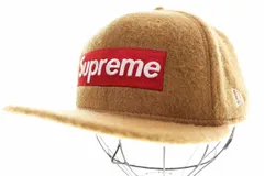 シュプリーム SUPREME 24AW BRUSHED WOOL BOX LOGO NEW ERA BROWN 7 1/2 ブラッシュド ウール ボックスロゴ キャップ 帽子 ブラウン 【ブランド古着ベクトル】【中古】☆AA★▲260207
