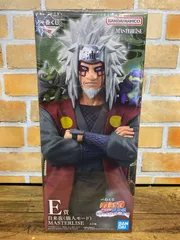 【未開封中古品】一番くじ NARUTO ナルト 疾風伝 輪廻の嘆きと平和の懸け橋 E賞 自来也(仙人モード) MASTERLISE