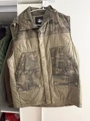 (L) STUSSY ダウン ベスト
