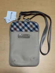 Aquascutum ショルダーポーチ スマホショルダーバッグ　ベージュ