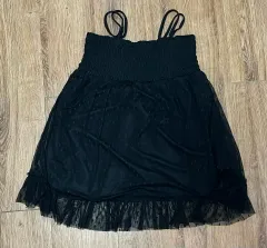 CECIL McBEE ドット レイヤード ノースリーブ