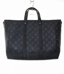 ルイヴィトン LOUIS VUITTON トロリートート M21371 2WAY ショルダー モノグラム カウハイドレザー ブラック 【ブランド古着ベクトル】【中古】☆AA★●▲■251031