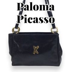 ByPaloma Picasso本革トートバッグ X金具イタリア製大容量 黒】 - メルカリ