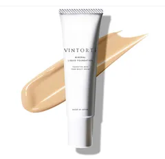<サH2-4> VINTORTE ヴァントルテ ミネラルリキッドファンデーション (ライトベージュ) v-mlf3-2 美容液 ミネラル SPF42のサムネイル